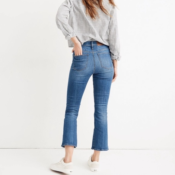 Madewell Cali Demi Boot Jeans. Like New! - Picture 3 of 15